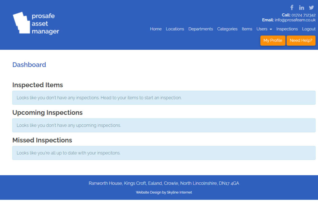 Asset Manager Dashboard